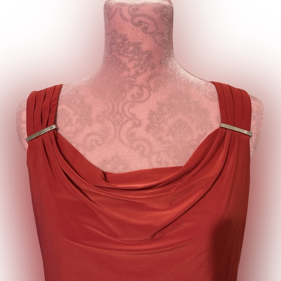 White House / Black Market Classic Drape Front With Silver Bars on The Pleats - Picture 2 of 6